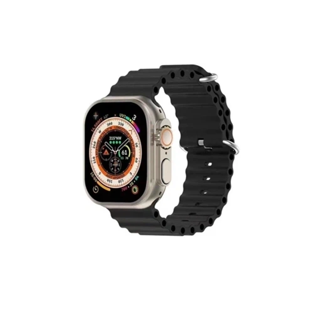 Силиконовый ребристый ремешок для Apple Watch